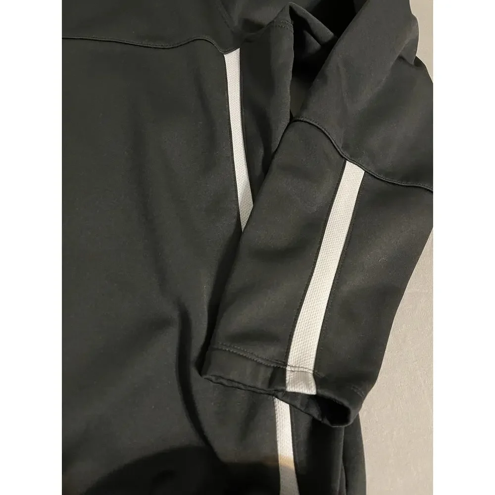 Nike Golf Therma-FIT 1/4 Zip Pullover Black White Men’s Large Excellent